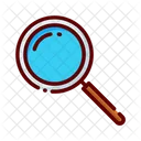 Research Magnifying Glass Searching Icon