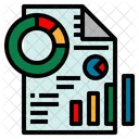 Research Analytics Stats Icon
