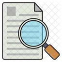 Research Analysis File Icon