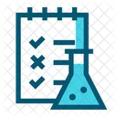 Research Experiment List Laboratory List Icon