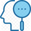 Research Man Mind Icon