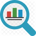 Research Graph Analysis Icon
