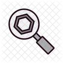 Research Nft Magnifier Icon