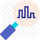 Research Search Magnifying Icon