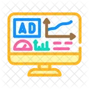 Research Advertising Media Icon