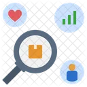 Research Product Development Customer Behavior Icon