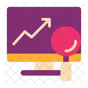 Research Data Magnifying Icon