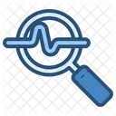 Blue Research Data Icon