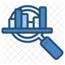 Blue Research Data Icon
