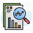 Research analysis  Icon