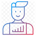 Businessman Analysis People Icon
