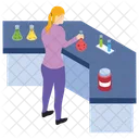 Lab Experiment Research Area Laboratory Test Icon