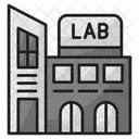Research Center Building Lab Icon