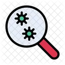 Search Corona Virus Icon