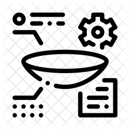 연구용 눈 렌즈  아이콘