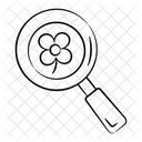 Research Analysis Magnifier Icon