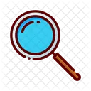 Research Magnifying Glass Searching Icon
