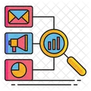 Research Marketing Data Research Market Analysis Icon