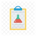 Lab Report Clipboard Icon