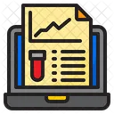Research Report Online Research Lab Icon