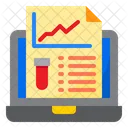 Research Report Online Research Lab Icon