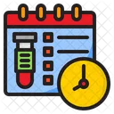 Research Schedule Lab Laboratory Icon