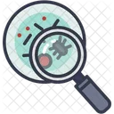 Research Virus Search Find Icon
