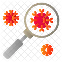 Corona Virus Search Research Icon