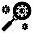 Corona Virus Search Research Icon