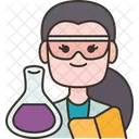 Researcher Laboratory Biochemistry Icon
