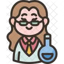 Researcher Chemist Scientist Icon