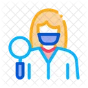 Researcher Dermatologist Doctor Icon