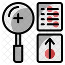 Researching Data Collection Data Management Icon