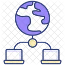 Reseau Connexion Internet Icon