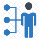 Reseau Connexion Utilisateur Icon