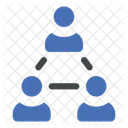 Reseau Mise En Reseau Utilisateurs Icône