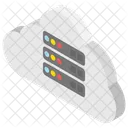 Reseau Cloud Reseau Dinformation Donnees Cloud Icon