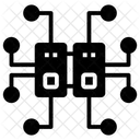 Reseau De Serveurs De Donnees SQL Base De Donnees Icon