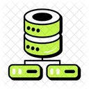 Reseau De Serveurs En Rack Serveur En Rack Pile De Serveurs Icône