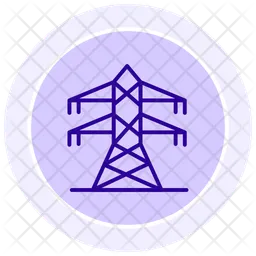 Réseau électrique  Icône