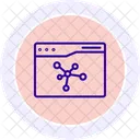 Reseau Connexion Internet Icon
