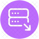 Donnees Stockage Serveur Icon
