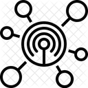 Reseau Web Reticulation Icône