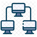 Réseau informatique  Icône