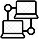 Réseau interconnecté  Icône