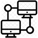 Réseau interconnecté  Icône