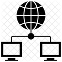 Reseau Mondial Connexion Mondiale Reseau Daffiliation Icône