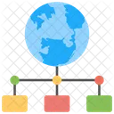 Global Reseaux Technologie Icône