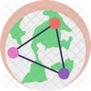 Global Reseau Connexions Icône