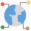 Global Reseau Connexions Icône